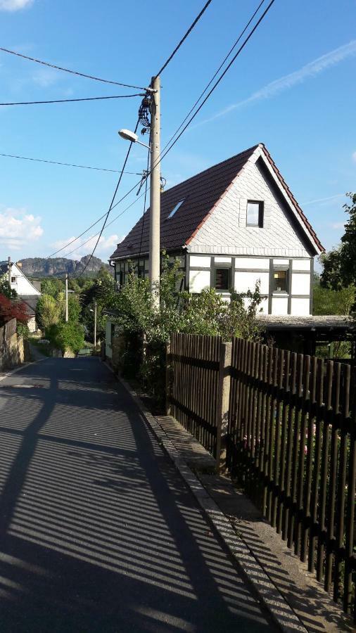 Ferienhaus Schrammsteinblick Altendorf  エクステリア 写真